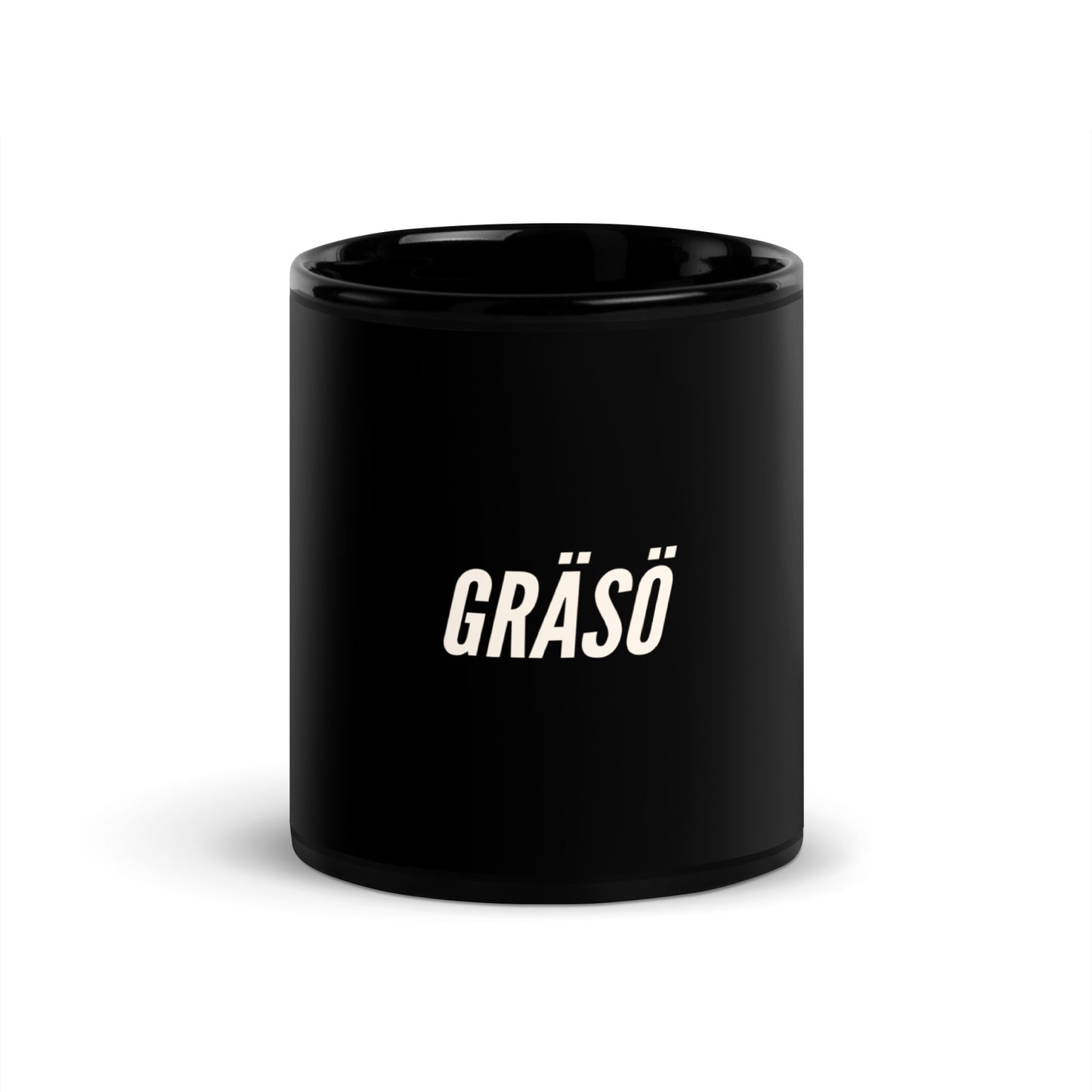 Svart mugg