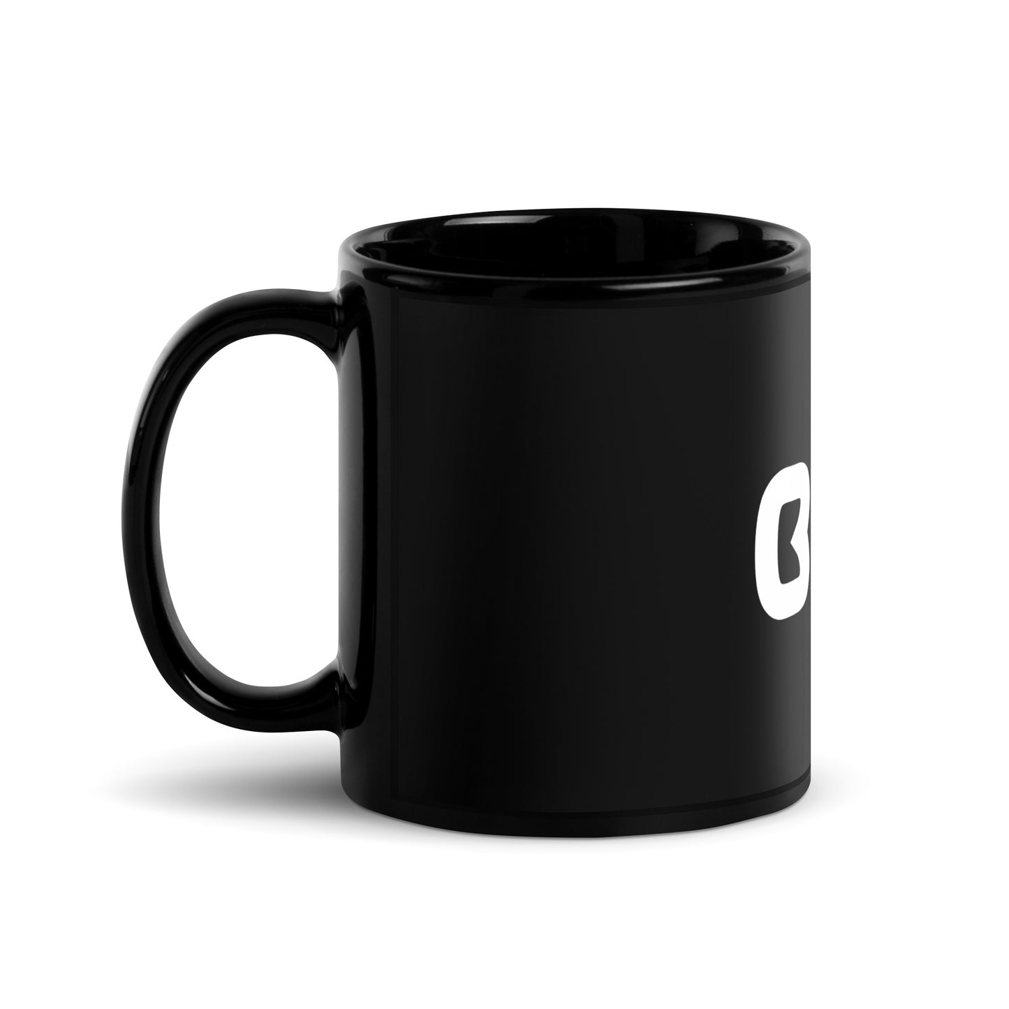 Black Glossy Mug