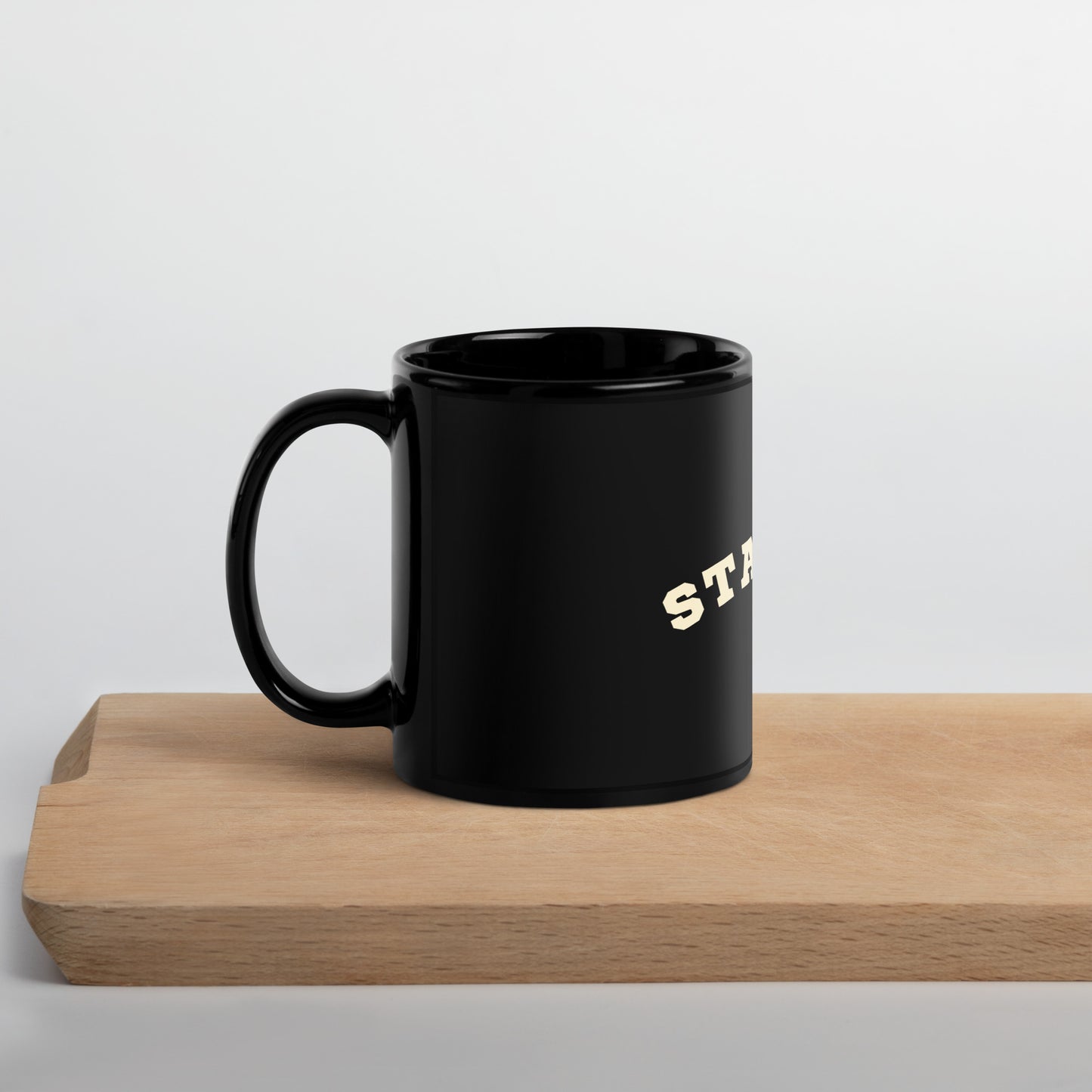 Black Glossy Mug