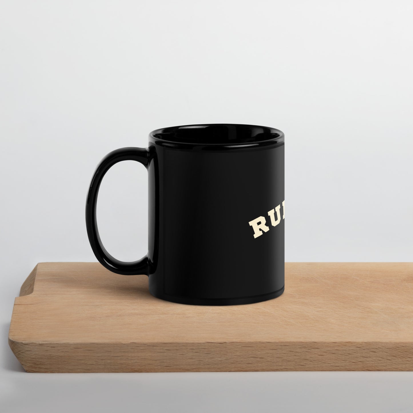 Black Glossy Mug