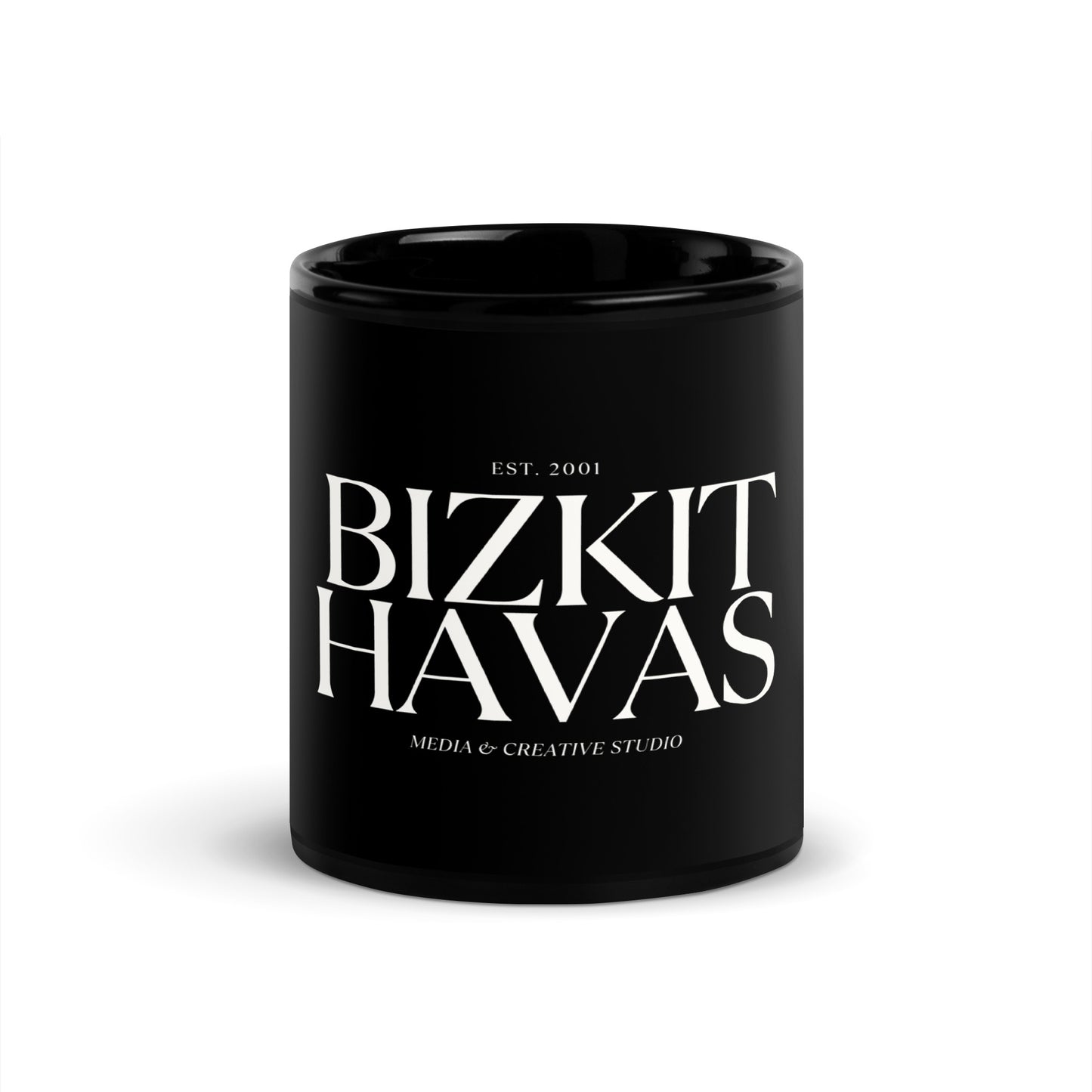 Black Glossy Mug