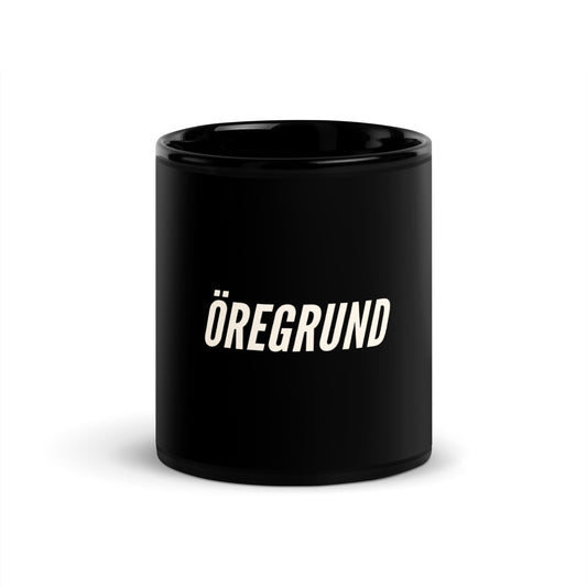 Svart mugg
