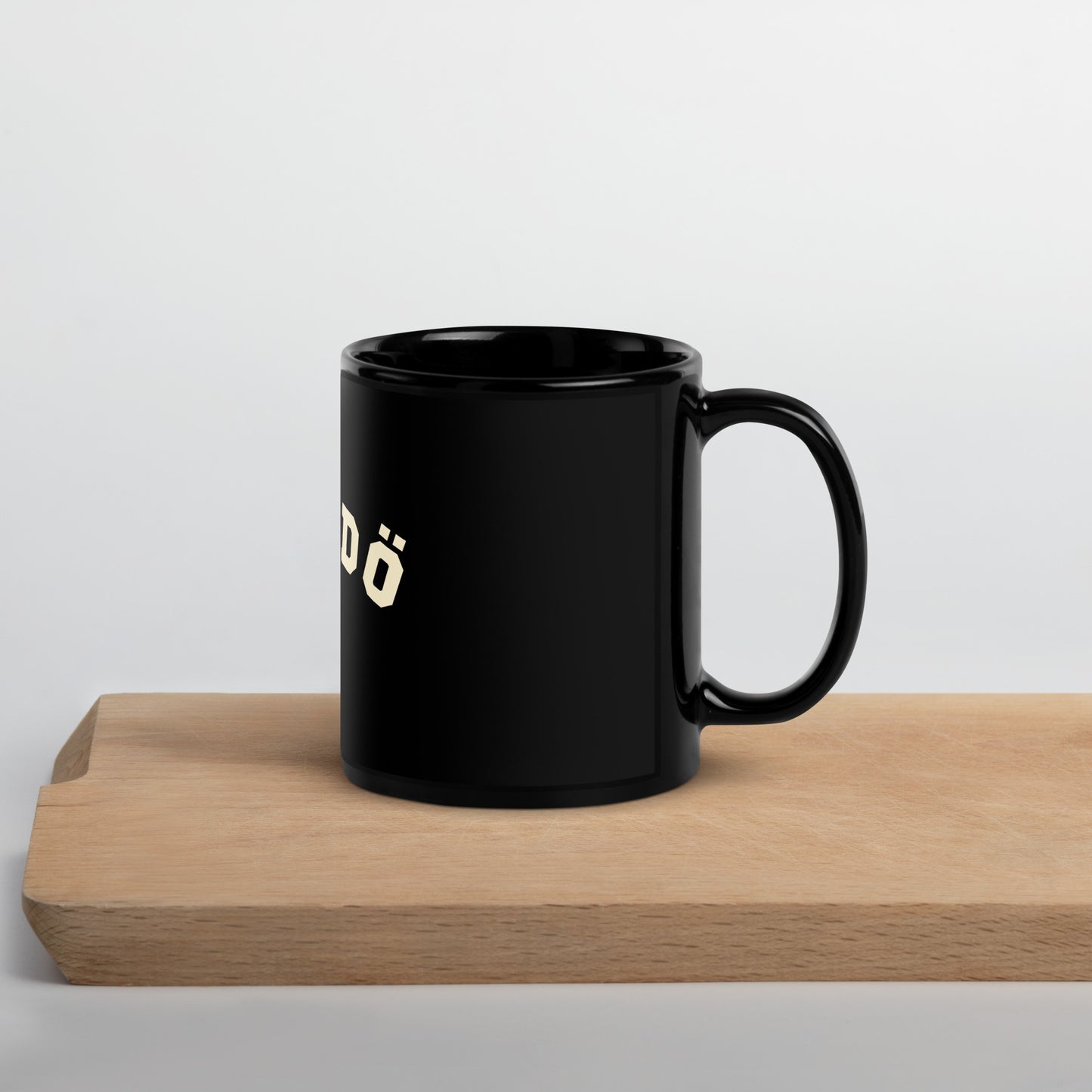 Black Glossy Mug