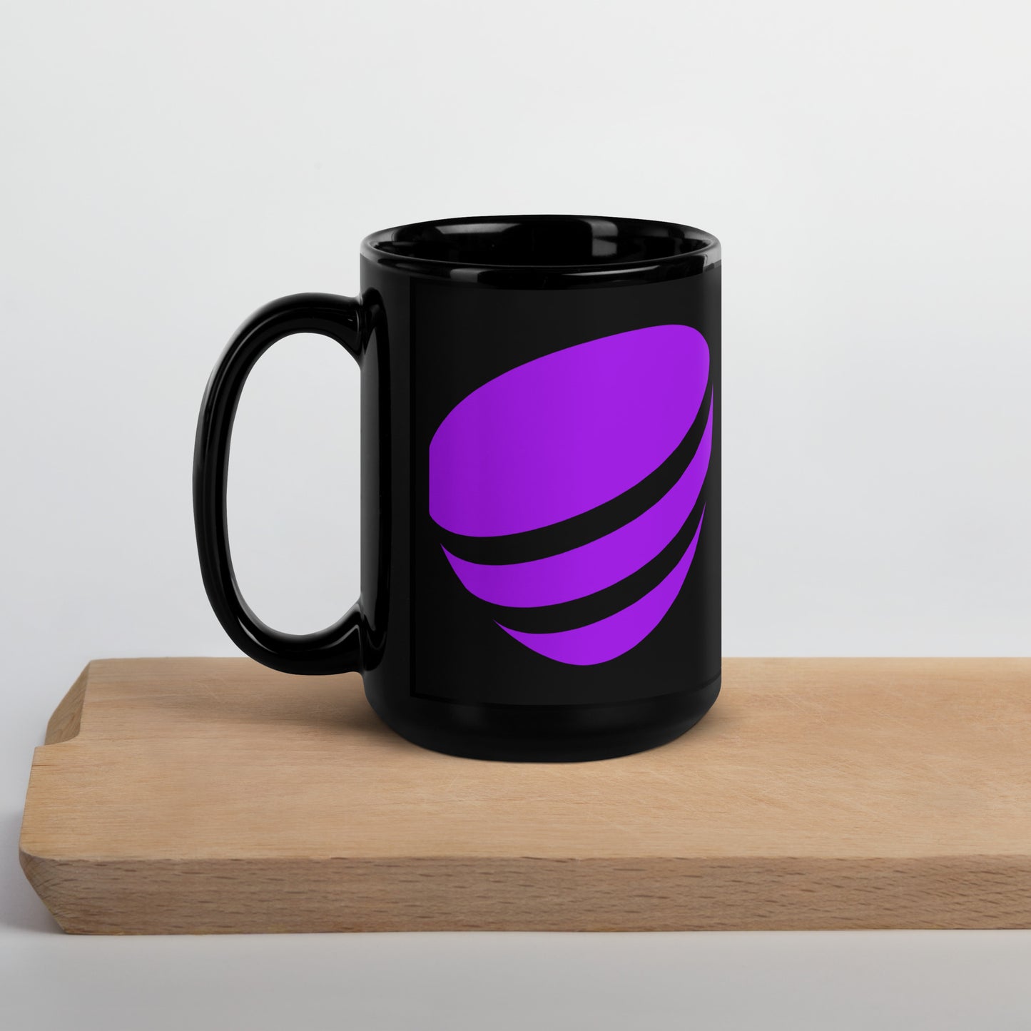 Black Glossy Mug