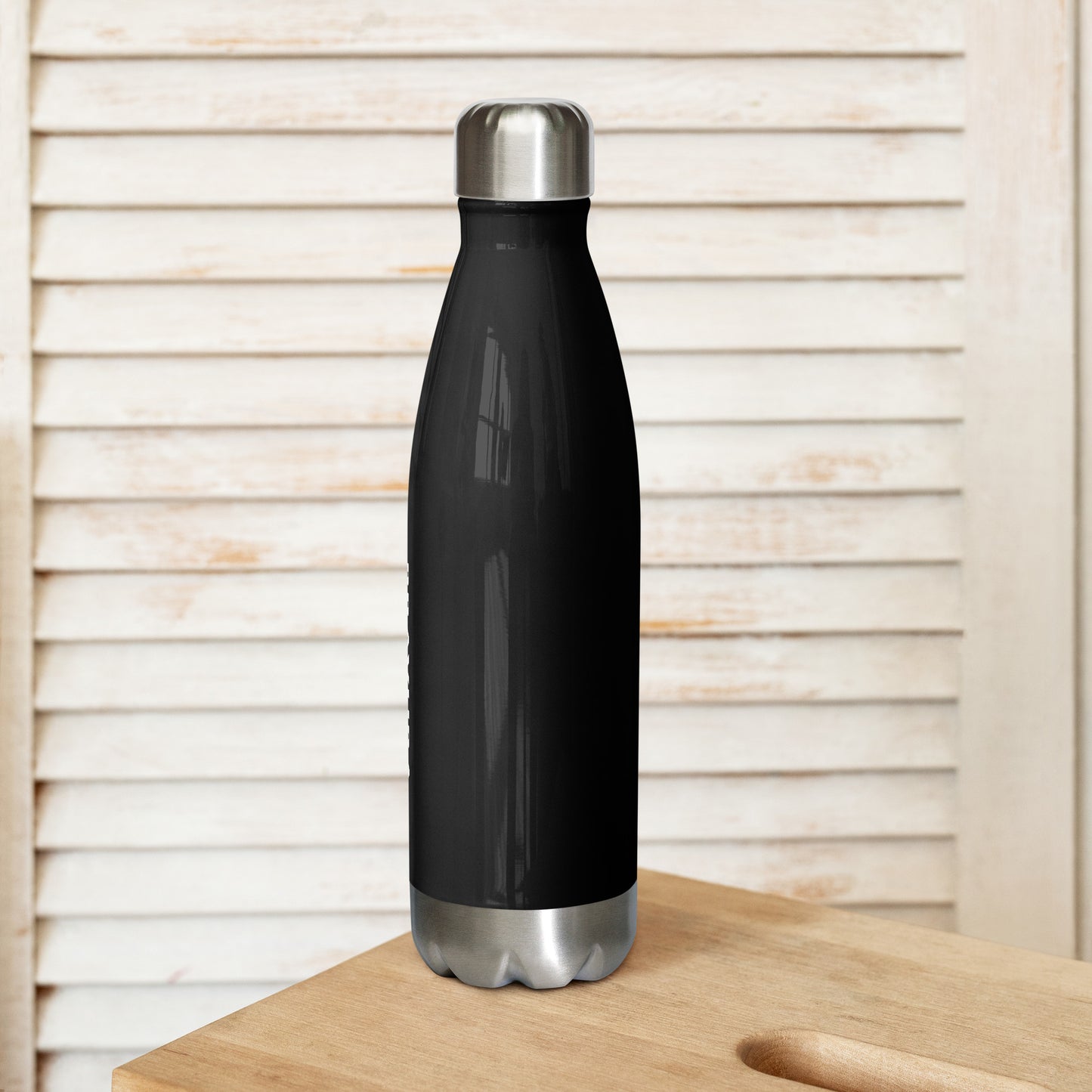 Stainless steel water bottle